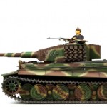 tiger 1 late version model rc tank bos camouflage