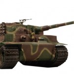tiger 1 late version model rc tank bos camouflage