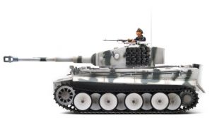 rc tiger 1 winter camouflage ir battle tank