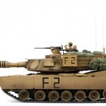 m1a2 abrams desert storm model tank infrarood rc tank