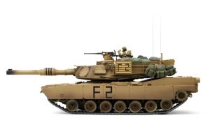 m1a2 abrams desert storm model tank infrarood rc tank