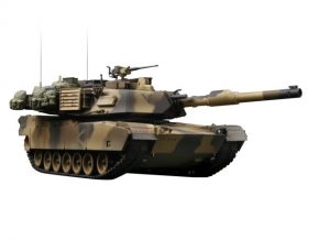 m1a2 abrams model tank infrarood rc tank