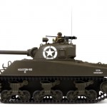 afstandbestuurbare tank m4a3 sherman vstank rc