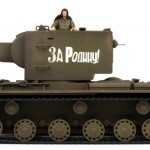 bestuurbare tank tweede wereldoorlog kv-2 vstank