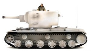 kv-2 winter camouflage rc tank