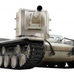 kv-2 winter camouflage rc tank