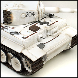 rc tiger 1 winter camouflage ir battle tank