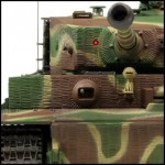 tiger 1 late version model rc tank bos camouflage