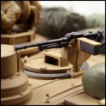 m1a2 abrams desert storm model tank infrarood rc tank