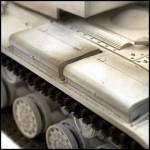 kv-2 winter camouflage rc tank