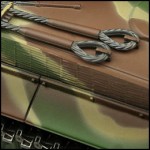 tiger 1 late version model rc tank bos camouflage