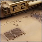 m1a2 abrams desert storm model tank infrarood rc tank