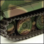 tiger 1 late version model rc tank bos camouflage