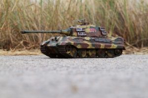 tiger II königstiger rc tank vstank radiografisch bestuurbare tank